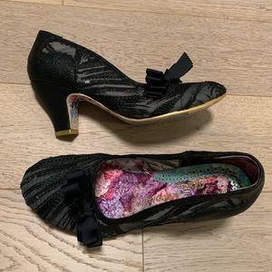 Irregular choice black heels